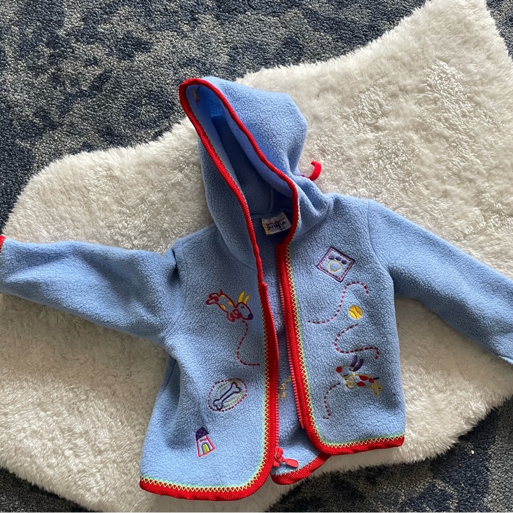 Hanna Andersson adorable, light fleece jacket